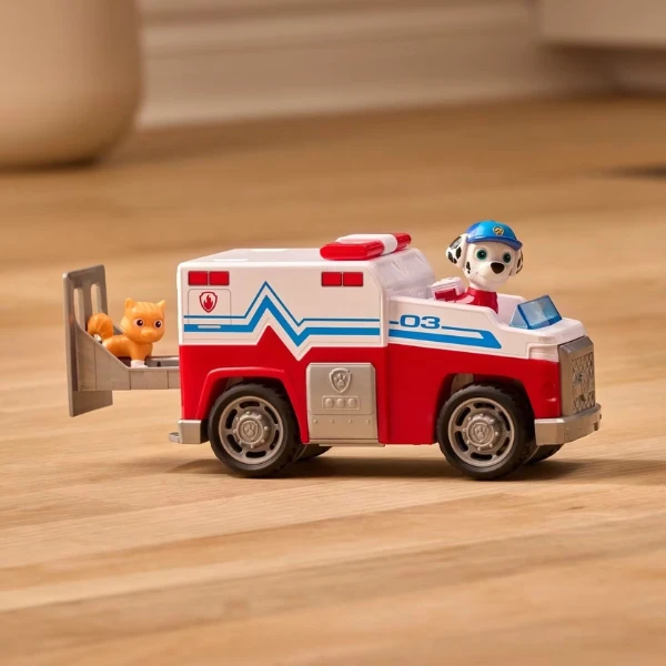 Vehicule de salvare cu inerție, seria "patrula cățelușilor", 6 modele 13