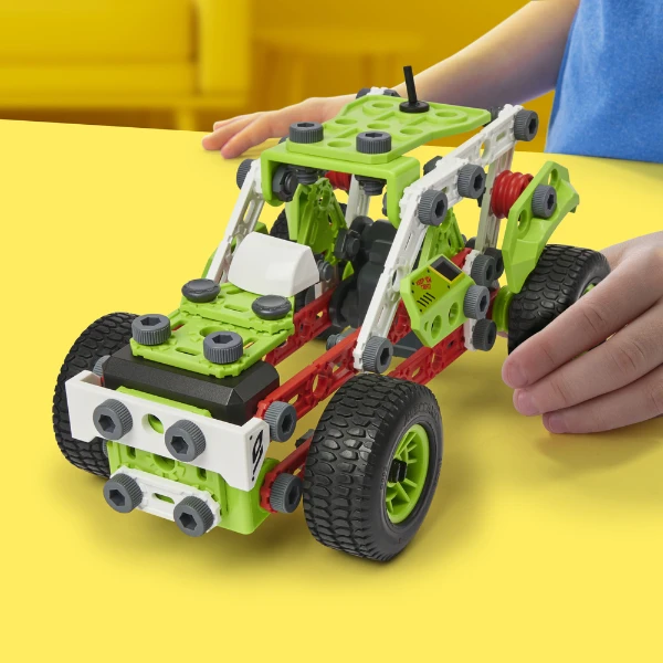 Set de construcție meccano junior "buggy", cu inerție, 138 piese 5