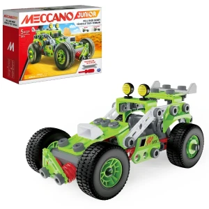 Set de construcție meccano junior "buggy", cu inerție, 138 piese