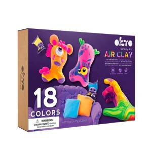 Set de plastilină ușoară, 18 buc. Thumbnail 2