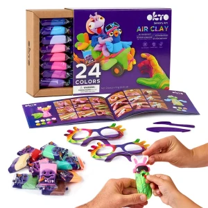 Set de plastilină ușoară, 24 buc. Thumbnail 1