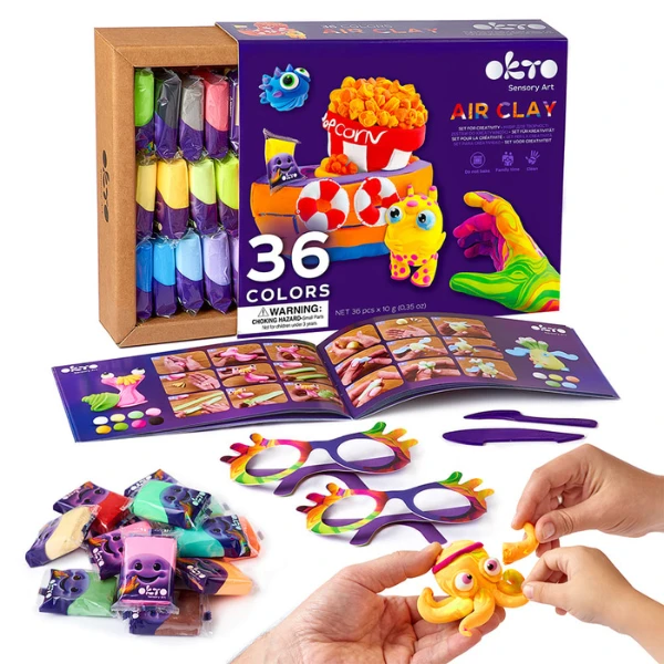 Set de plastilină ușoară, 36 buc. 2