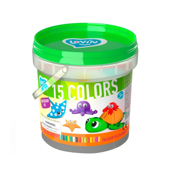 Set de modelare cu plastilină „animalele marine” 3