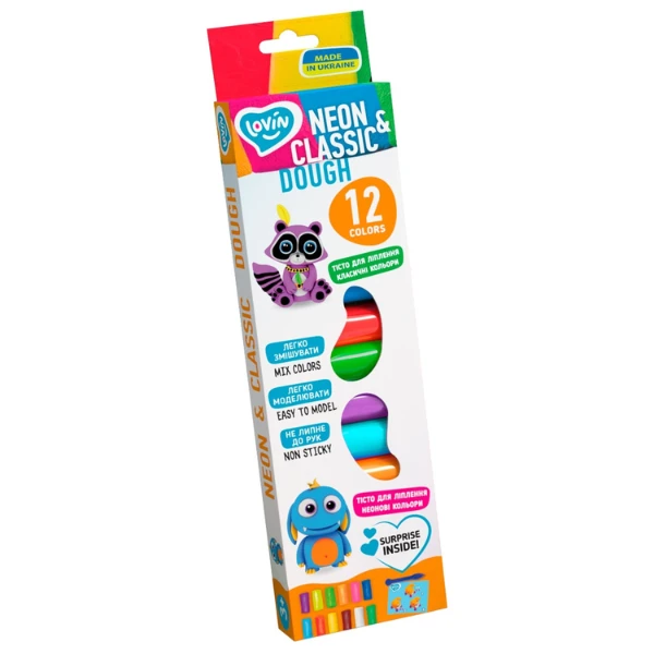 Set plastilină aerată „argilă ușoară” 12 culori 3