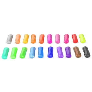 Set plastilină aerată „argilă ușoară” 20 culori Thumbnail 2