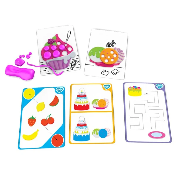 Set educativ cu plastilină „deserturi” 5
