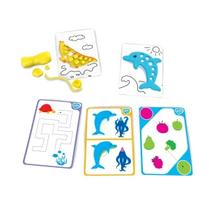 Set educativ cu plastilină „animale marine” Thumbnail 5