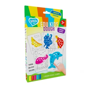 Set educativ cu plastilină „animale marine” Thumbnail 6