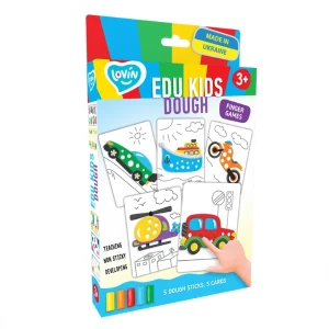 Set educativ cu plastilină „transport” Thumbnail 6