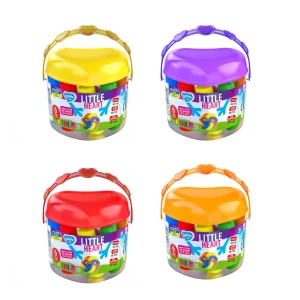 Set plastilină aerată „argilă ușoară” în găletușă, 4 modele Thumbnail 2