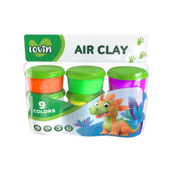 Set de plastilină ușoară 5 culori, 2 modele 4