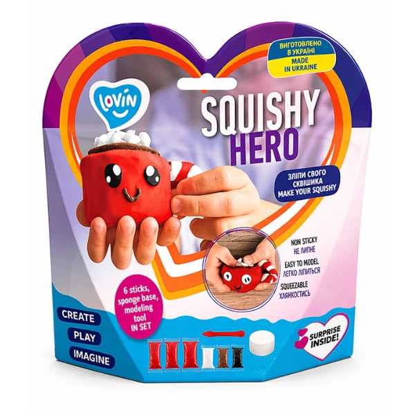 Set de modelare squishy „cacao” 3