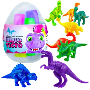 Set de aluat pentru modelare „ou de dinozaur”, în ass. Thumbnail 4