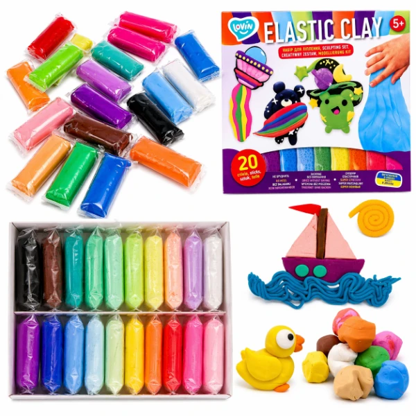 Set de modelare cu plastilină ușoară 5