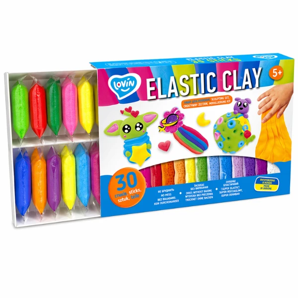 Set de modelare cu plastilină ușoară „extratereștri” 7