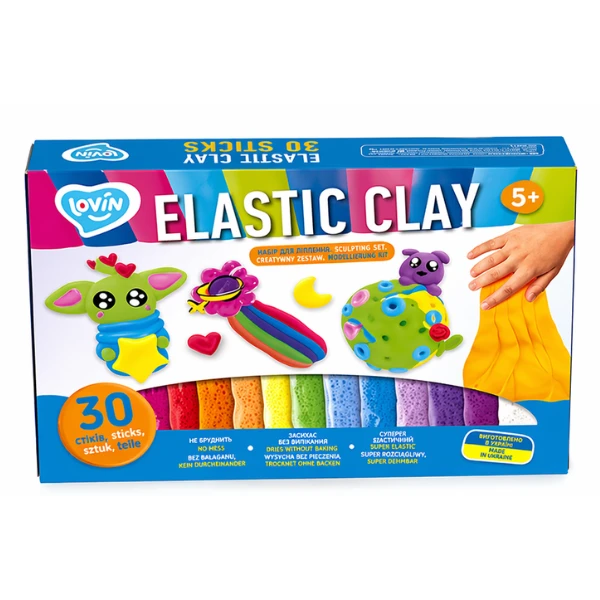 Set de modelare cu plastilină ușoară „extratereștri” 3