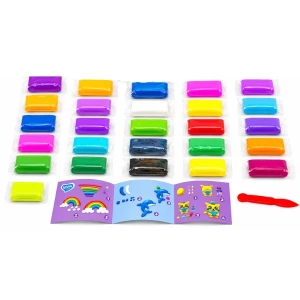 Set de modelare cu plastilină ușoară, 2 modele Thumbnail 2