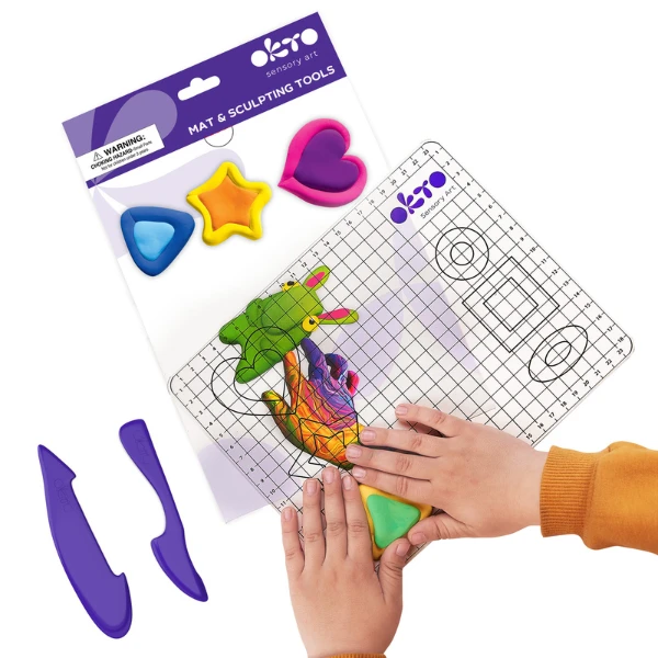 Covoraș pentru modelare okto sensory art 2