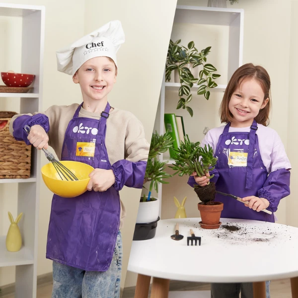 Șorț pentru copii pentru modelaj și pictură 7