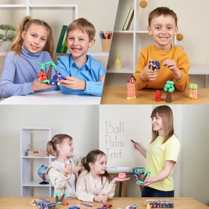 Set de plastilină ușoară „tabără”, 10+1 Thumbnail 5