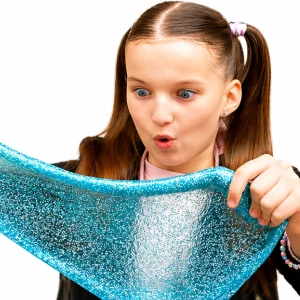 Set pentru realizarea brățărilor „slime: sirenă”, albastru Thumbnail 8