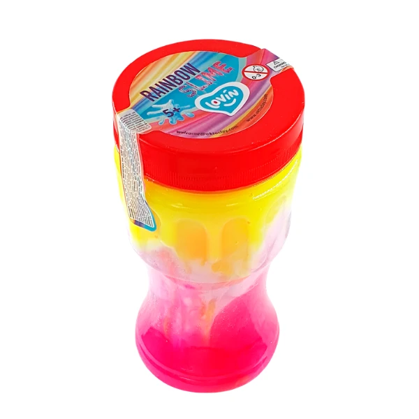Jucărie antistres "slime: curcubeu" 400ml, în ass. 8