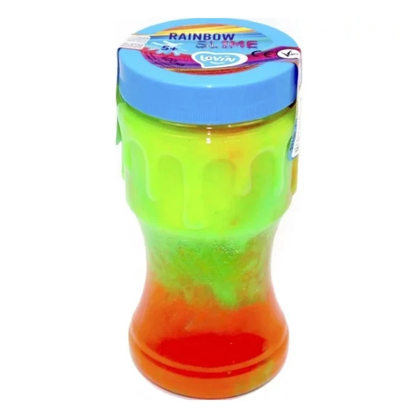 Jucărie antistres "slime: curcubeu" 400ml, în ass. 5