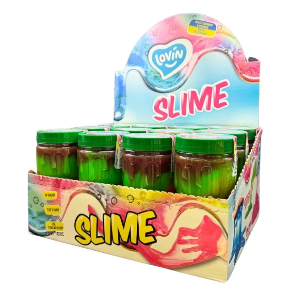 Jucărie antistres "slime: curcubeu" 400ml, în ass. 3