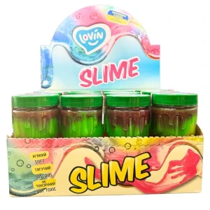 Jucărie antistres "slime: curcubeu" 400ml, în ass. Thumbnail 12