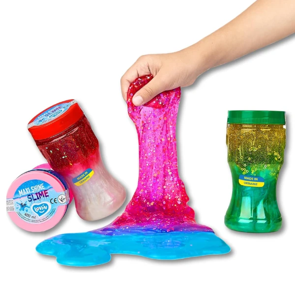 Jucărie antistres "slime: strălucitor" 400ml, în ass. 3