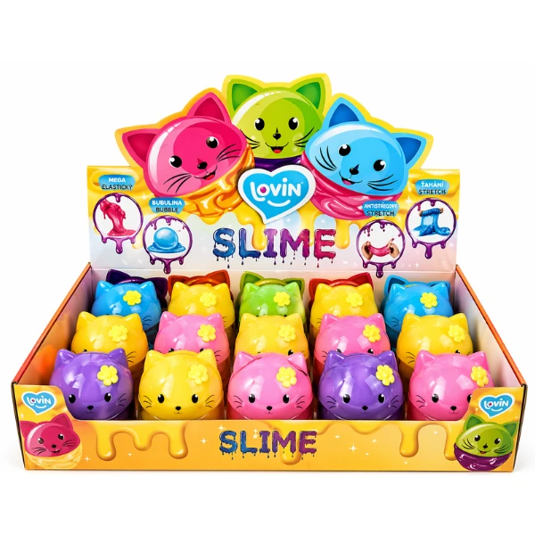 Jucărie antistres "slime: pisică" în ass. 3