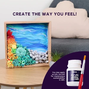 Diy set de plastilină ușoară “liniștea oceanului” Thumbnail 3