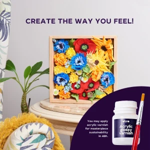 Set creativ diy cu plastilină ușoară „libertate” Thumbnail 5