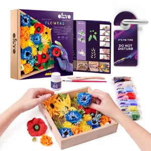 Set creativ diy cu plastilină ușoară „libertate”