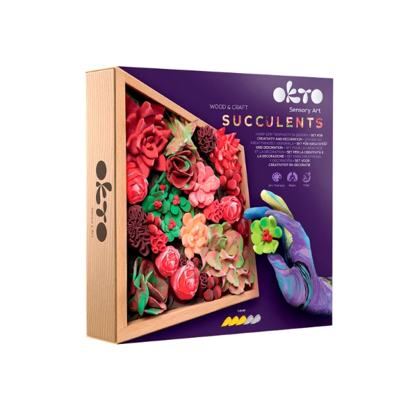 Set creativ diy cu plastilină ușoară „pasiune” 2