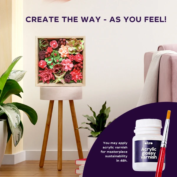 Set creativ diy cu plastilină ușoară „pasiune” 5