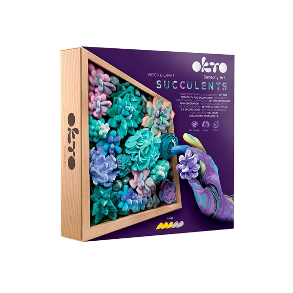 Set creativ diy cu plastilină ușoară „gingașie” 2