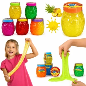 Jucărie antistres "slime: ananas" în ass. Thumbnail 5