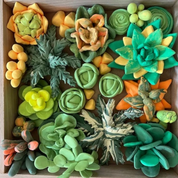 Set creativ diy cu plastilină ușoară „energie” 8