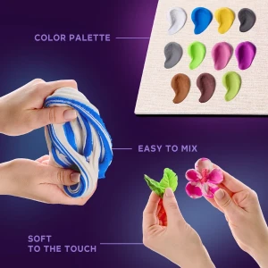 Set creativ diy cu plastilină ușoară "cacadu" Thumbnail 4