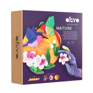 Set creativ diy cu plastilină ușoară "colibri" Thumbnail 2