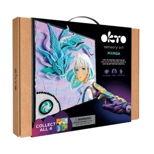Tablou 3d cu plastilină ușoară 29x29 сm manga – aer Thumbnail 2