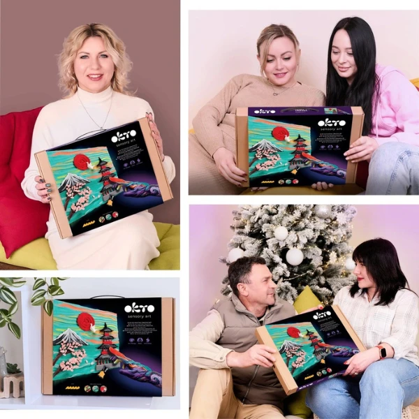 Tablou 3d cu plastilină ușoară 30x40 сm – japonia 7