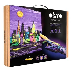Tablou 3d cu plastilină ușoară 30x40 сm – panorama new york-ului Thumbnail 2