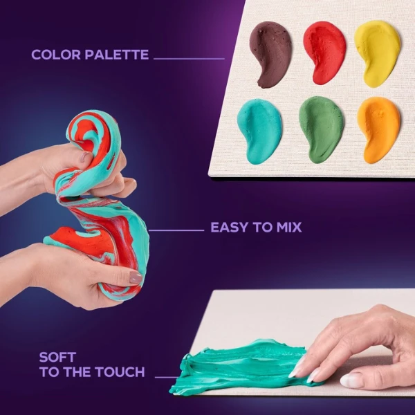Tablou 3d cu plastilină ușoară 30x40 сm – floarea-soarelui 8