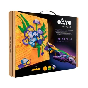 Tablou 3d cu plastilină ușoară 30x40 сm – iriși Thumbnail 2