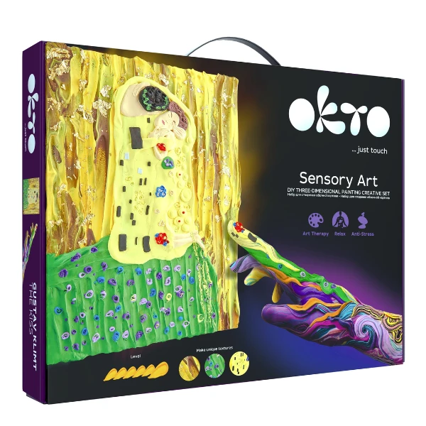 Tablou 3d cu plastilină ușoară 30x40 сm – sărutul 2