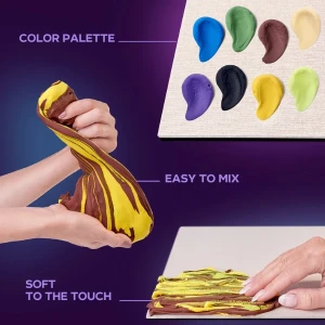 Tablou 3d cu plastilină ușoară 30x40 сm – sărutul Thumbnail 8