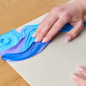 Tablou 3d cu plastilină ușoară 30x40 сm – noaptea înstelată Thumbnail 3