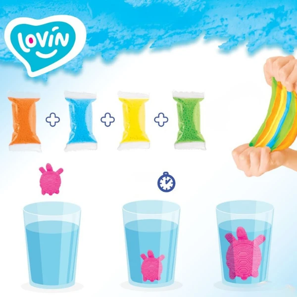 Jucăria antistres "cutie secret", slime aerat set cu surpriză, în ass. 4